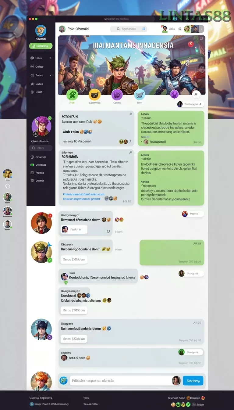 Galeri pratinjau visual lintas88 build APK resmi terbaru